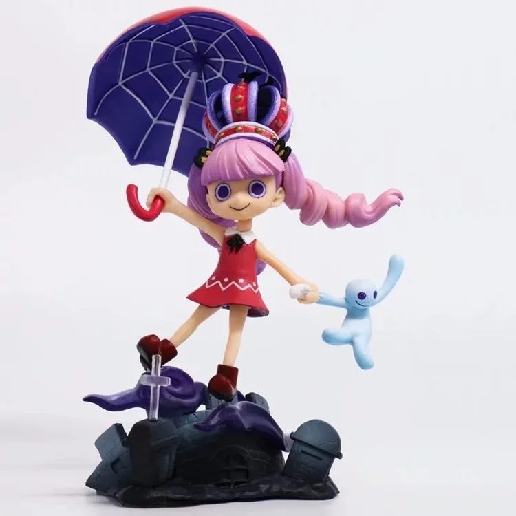 XINDUPLAN One Piece POP Perona Yeni Dünya Onepiece Action Figure Oyuncaklar PVC 16 cm Çocuklar Hediyeler Koleksiyonu Modeli 1097