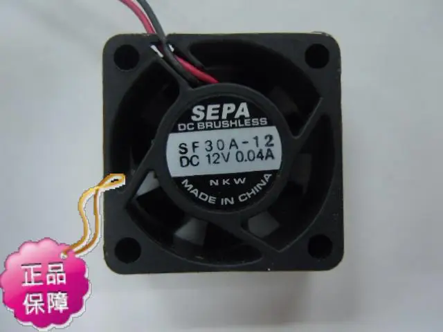Новый вентилятор охлаждения SEPA sf30a 12 12V 0.04A 3010 беззвучная видеокарта 3 см| |