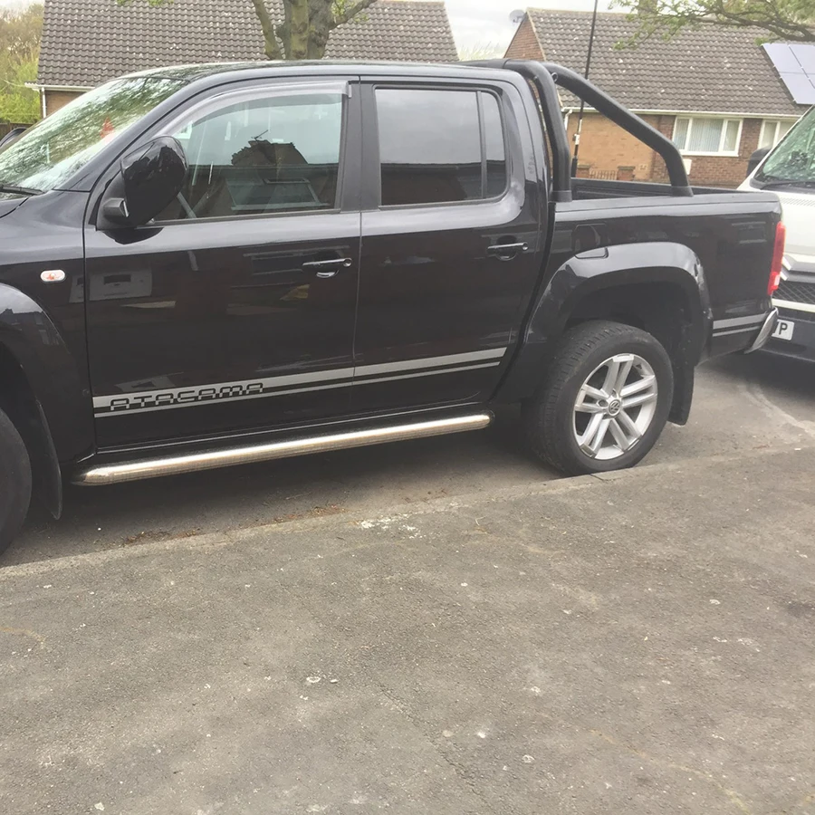 

2 PC cool side stripe graphic Vinyl sticker for AMAROK ATACAMA 2010