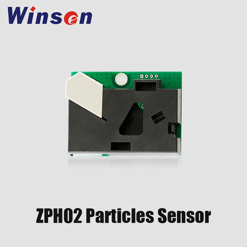 Датчик частиц Winsen ZPH02 PWM выход сигнала цифровой Серийный интерфейс UART и IIC под
