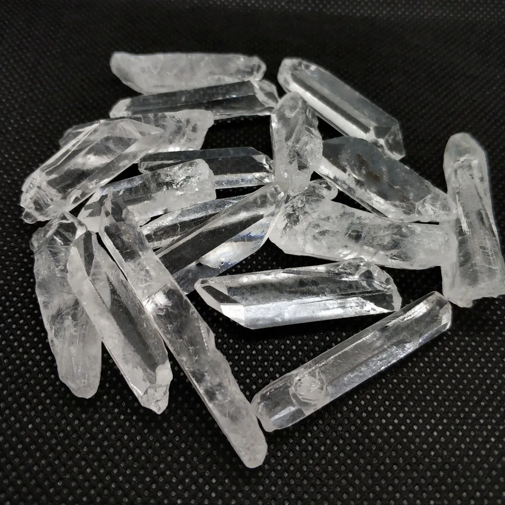 

100% Natural White Crystal Magic Repair Crystal 45-70mm Quartz Crystal Healing Hexa transparent