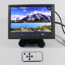 7inch Lcd monitor 1280*800 with HDMI+VGA+AV input signal +Europe Power supply for bus and desk monitor VS-T0702UNB-V1