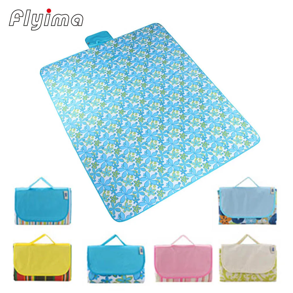 

play mat Waterproof Folding kids carpet tapete infantil 180*145cm Outdoor Camping Beach playmat mat for baby play game portable