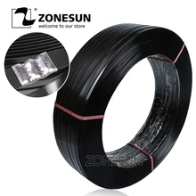 ZONEUN 1910 высокого напряжения Класс машина упаковочная зеленый тиснением обвязочной ПЭТ