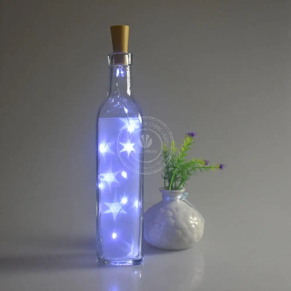 2017 hot led bottle stopper string lights for bar/party/home decoration