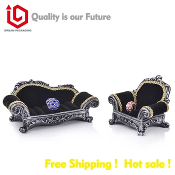 

riginality Sofa jewelry display storage box Earrings jewelry stand case Necklace ring Ornaments exhibition item
