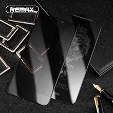 REMAX 9D анти-уединение полное покрытие закаленное стекло протектор экрана для iPhone XS XR XSMAX изогнутая поверхность выпуклость Пип-доказательство пленка