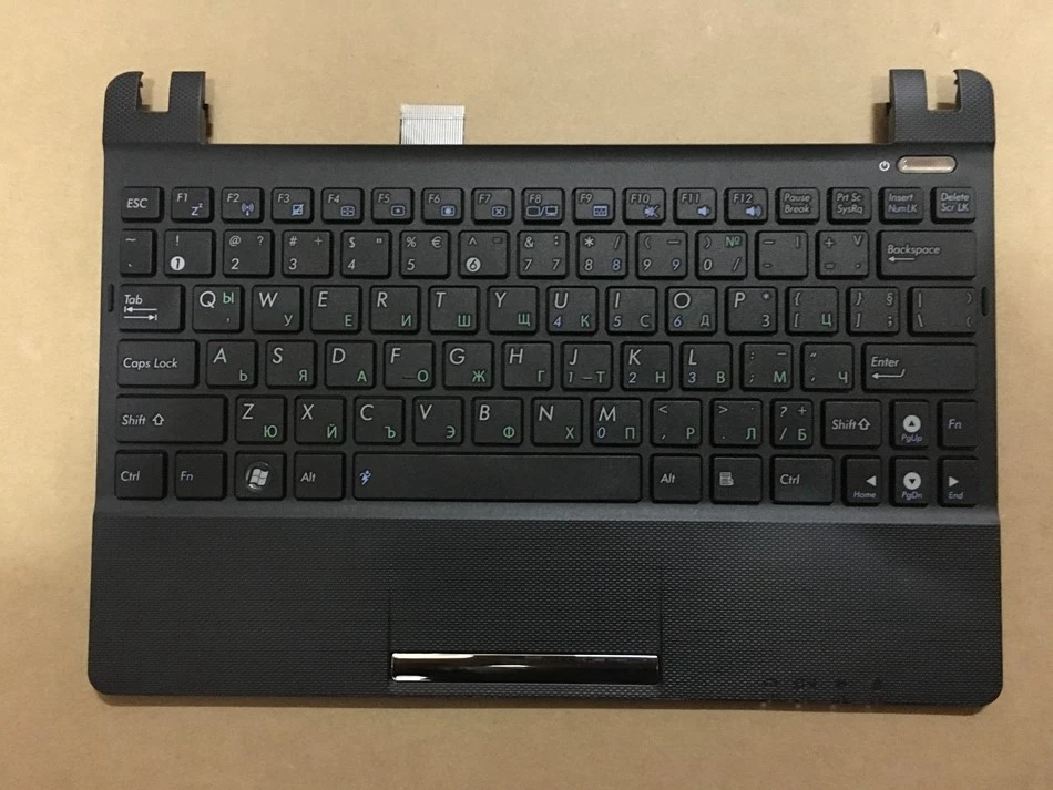 New BG Bulgarian Keyboard for Asus EeePC SeaShell X101 X101H X101CH  C Case Red With Black Laptop Keybaord -1