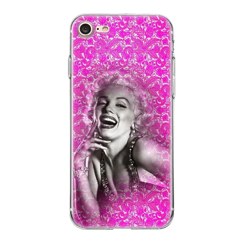 Tpwxnx Tattooed Sexy Marilyn Monroe For Samsung Galaxy A3 A5 A7 J1 J2 J3 J5 J7 2015 2016 2017 Soft Coque