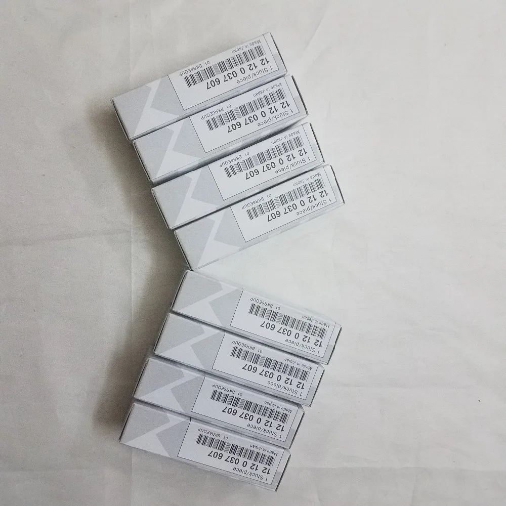 

NEW 8pcs Genuine Spark Plugs Double Laser Platinum BKR6EQUP Part For E34 E36 E39 E46 318i 323is 328i 330xi 12120037607