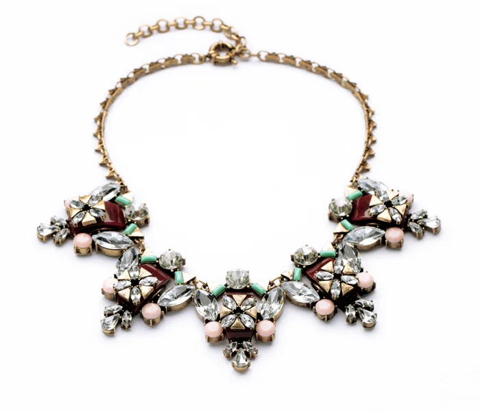 N00809 High Quality Cheap Price Wholesale Vintage Gold Color Short Choker Fashion Statement ...