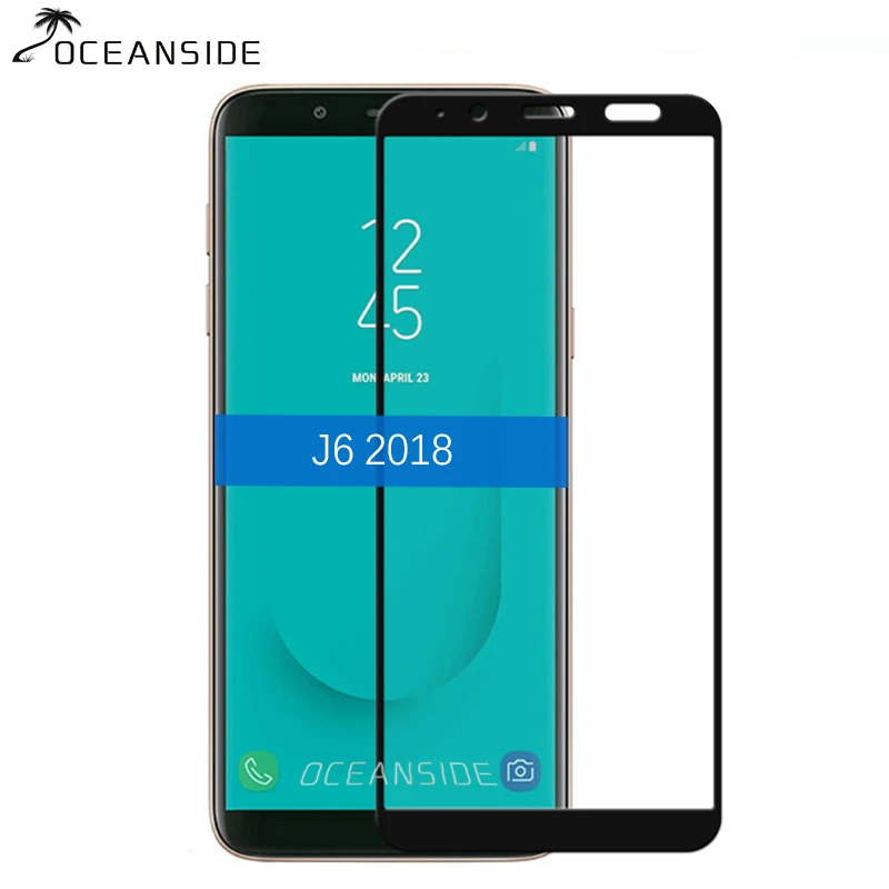 2 шт. для SAMSUNG Galaxy J6 2018 защита экрана из закаленного стекла 5 9h защитная пленка на J 6