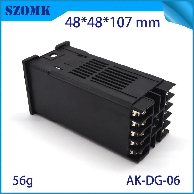 szomk plastic din rail enclosure cabinet PLC plastic box for electronics project instrument case junction box  (4)