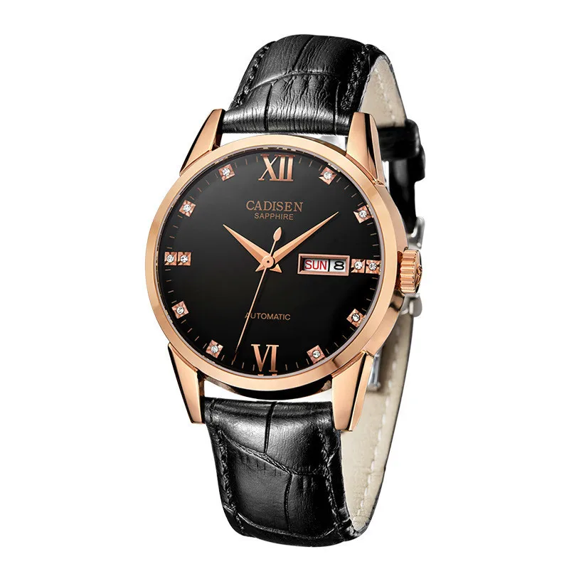 

Special Counter Candy Cadisen Wrist Watch Man Miyota Mechanism Business Affairs Fully Automatic Mechanics Surface C8101