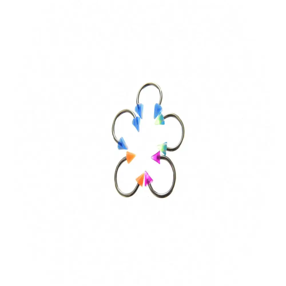 

1000PC Fashion Circular Horseshoe Ring Nose Hoops Ring And Septum Rings Tragus Piercing Body Jewelry Women Men Wholesale