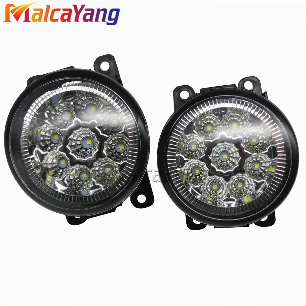 

2pcs Fog Lamp Assembly Super Bright Fog Light For Dacia Duster Sandero Logan 2004-2015 halogen Fog Lights 55W