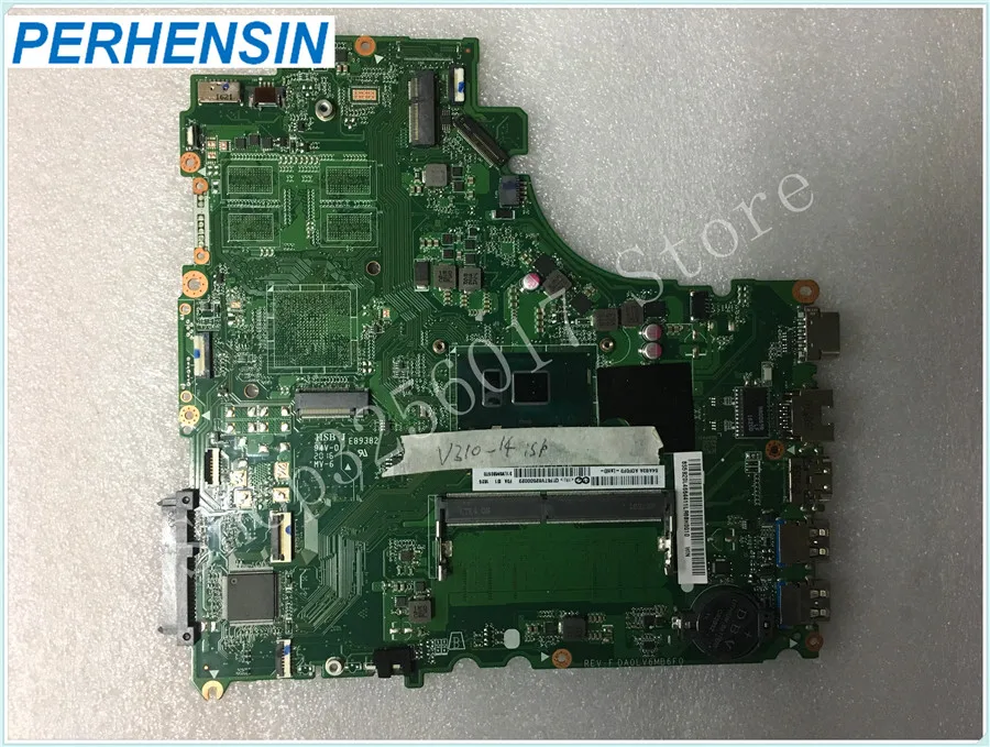 Для Lenovo V310 14ISK материнская плата для ноутбука 5B20L46644 DA0LV6MB6F0 SR2EU 15ISK 100% прекрасно работает|Материнские платы