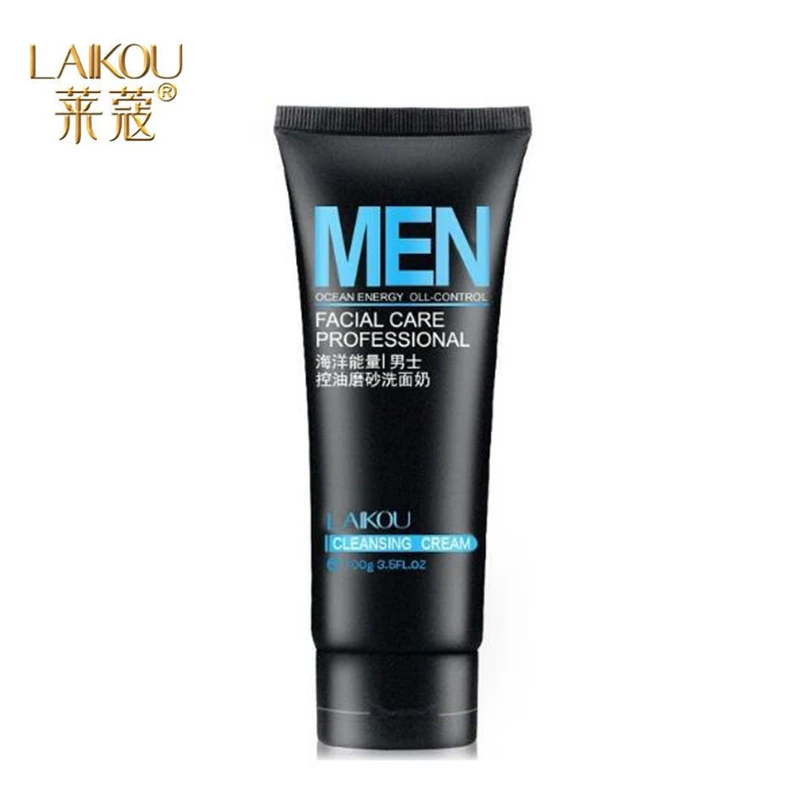 

LAIKOU Brand Korean Men Facial Cleanser Face Washing Moisturizing Man Skin Care Oil Control Blackhead Remove Cosmetics Norish