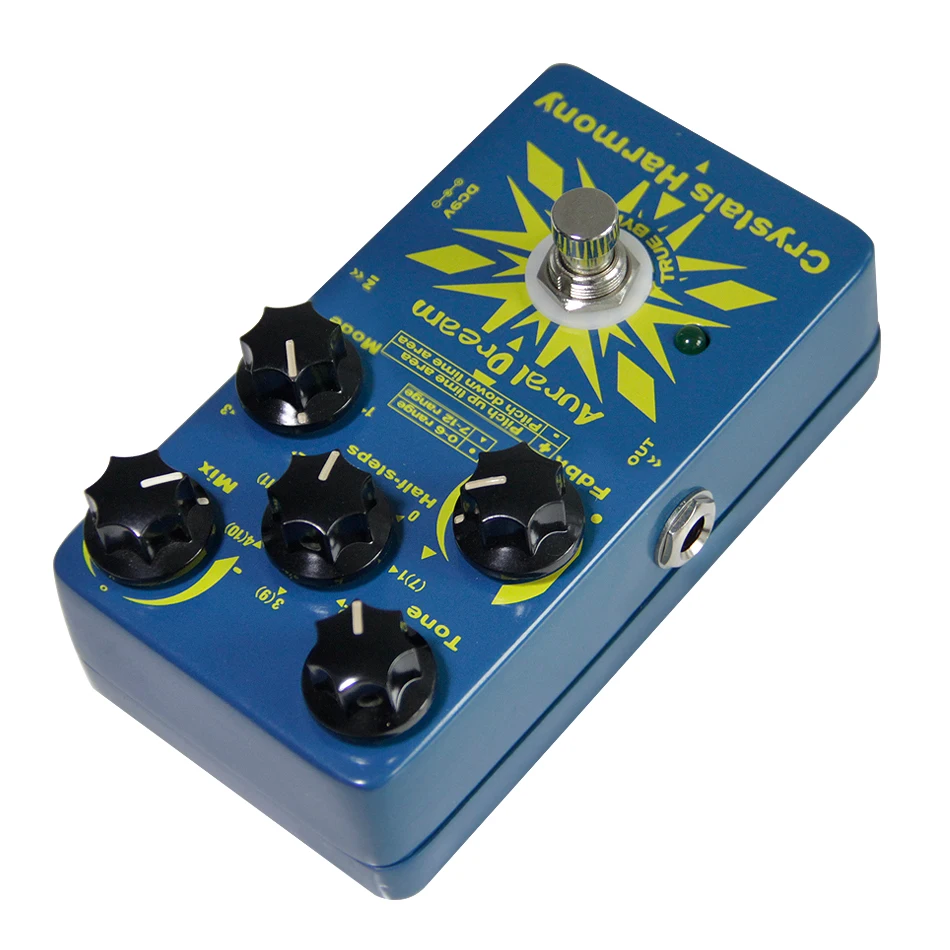 Aural Dream Crystals Harmony Effects guitar pedal so as to produce two sounds on different time point 4 different models Aural Dream Crystals Harmony Effects guitar pedal so as to produce two sounds on different time point 4 different models