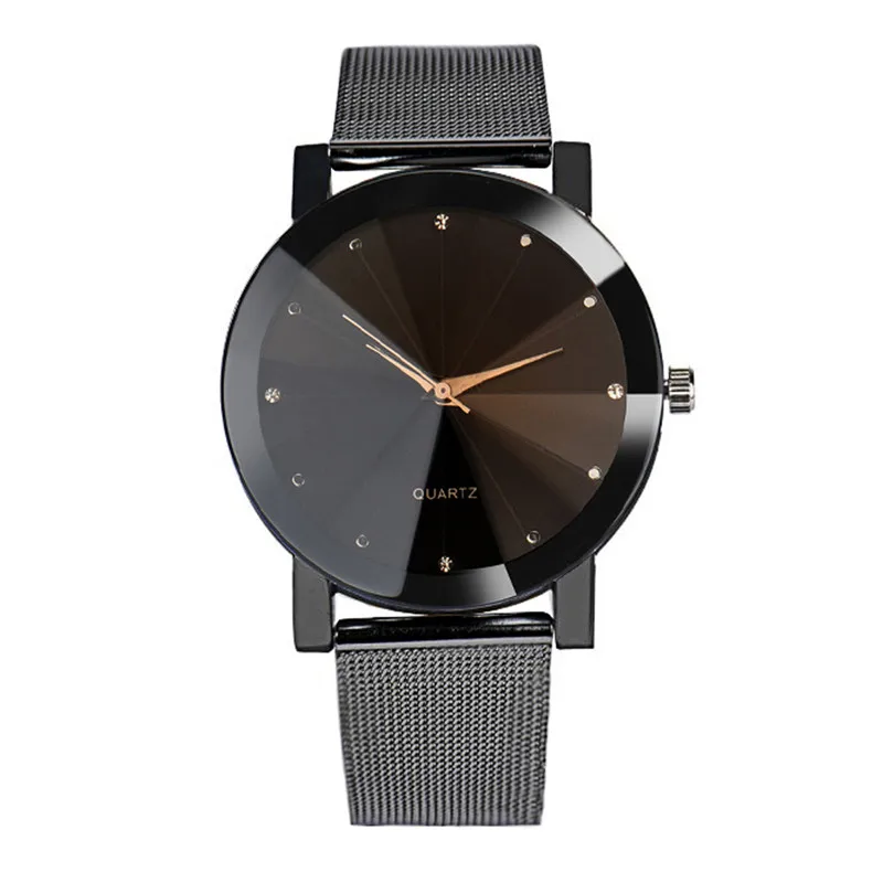 

Fashion Luxury Wach Men Clock Watches Men Stainless Steel Strap Men's Quartz Watch Crystal Man Wristwaches Relogio Masculino 25