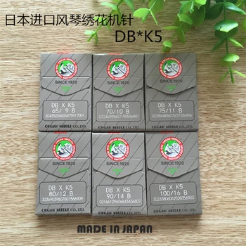 

TOP quality 100 pieces Japan Organ Needles for Industrial Embroidery Machine Tajima Barudan DB*K5