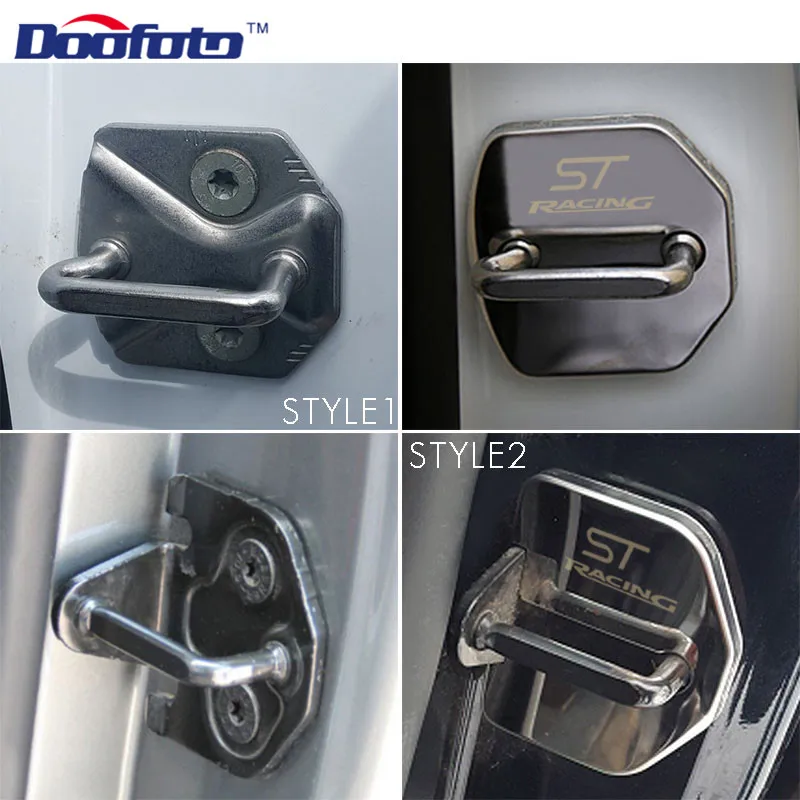 Doofoto крышка замка автомобильной двери Стайлинг автомобиля для Ford Focus 2 Mk2 2012 2013 Kuga