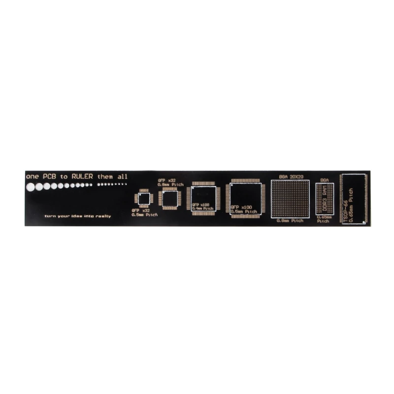

PCB Reference Ruler PCB Packaging Units for Electronic Engineers Stationery Rulers
