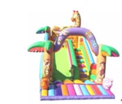 Kids Entertainment Games Commercial Inflatable Slide / pirate ship inflatable dry slide for sale