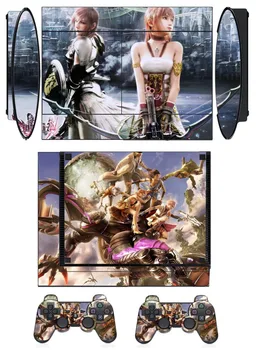 

Q111 Vinyl Skin Sticker Protector for Sony PS3 Super Slim 4000 and 2 controller skins Stickers