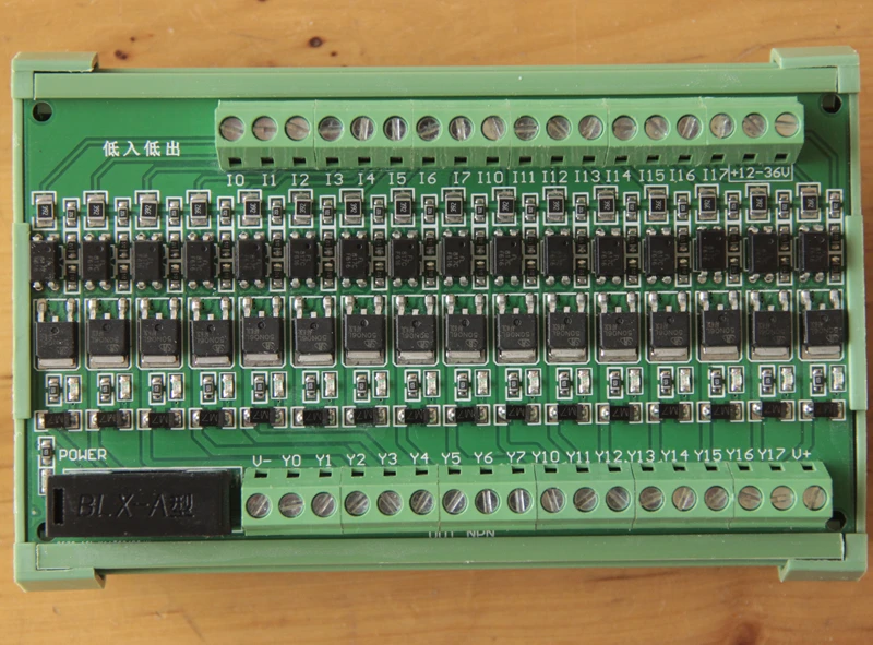16 PLC Amplifier Plate Isolating Board Transistor Board Protection Board Input NPN Output NPN