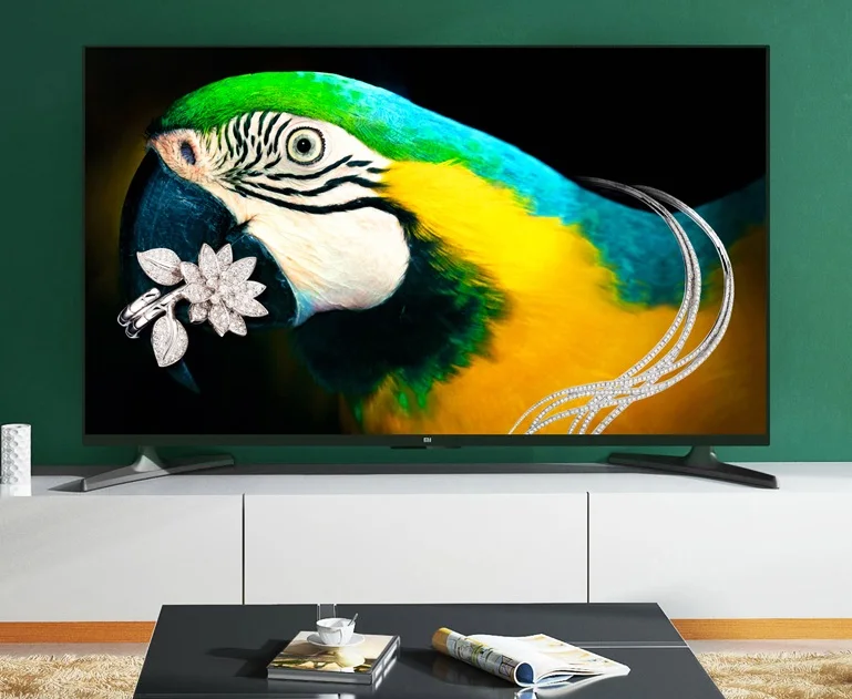 Wi Fi Full Hd Smart TV 4A 65 дюймов 4K 3840*2160 светодиодный ультратонкий 2 4/5 ГГц BT 4 Mi