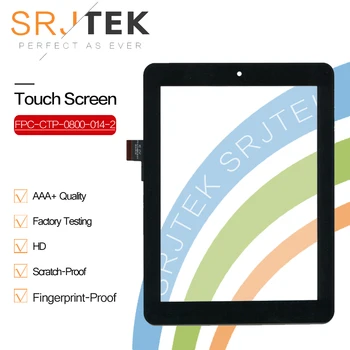 

Srjtek 198*150mm for FPC-CTP-0800-014-2 FPC-CTP-0800-014-1A2 Touch Screen Digitizer Glass Sensor Panel Touchscreen Replacement