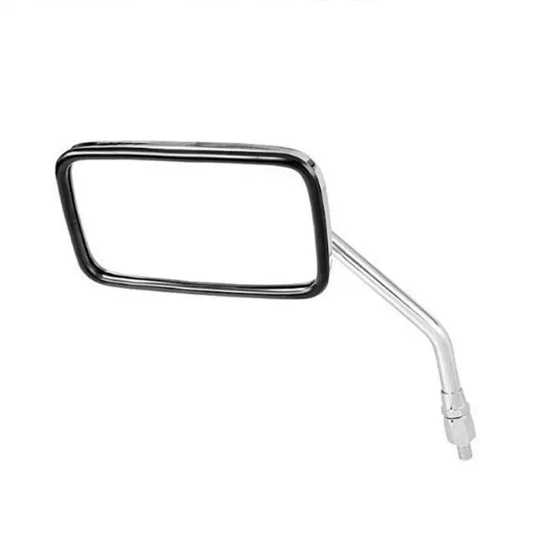 Motorcycle Handle Bar Mirror Square Rearview Mirror For Honda Shadow VT VT1100 VT750 VT600 VF750 Magna 750