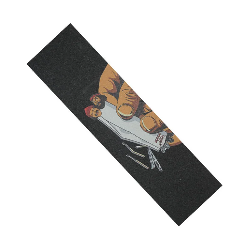Профессиональный Скейтборд Griptape противоскользящая доска для скейтборда наждачная бумага 84*23 см Рыбная доска лонгборд скейтборд рукоятка лента грубая - Цвет: N(84CM)