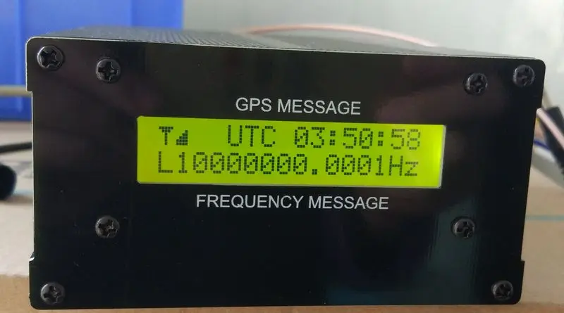 Gps DO gps часы 10 м Синусоидальная волна с ЖК-дисплеем частотное сообщение gps disciplминированный осциллятор+ антенна+ Мощность