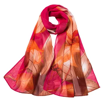 

Warm Winter Women Long Wrap Soft Chiffon Shawls And Scarves Women's Shawl Foral Print Chiffon Scarf Cashmere Scarves Gifts #LR3