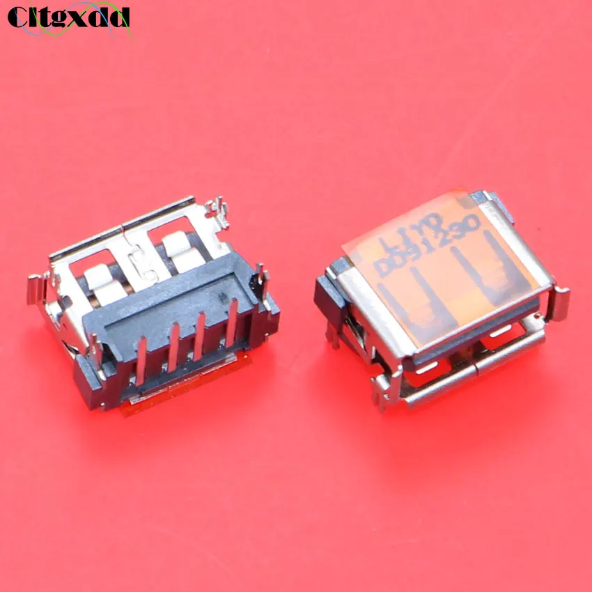 USB разъем cltgxdd 1 шт. 2 0 для ноутбука Acer Toshiba Satellie M805D C660 C660D L450D 10 мм|Соединители| |