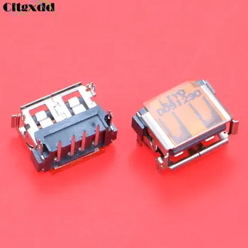 

cltgxdd 1pcs AC DC USB Port Jack Plug Socket 2.0 USB connector 4pin for Acer Toshiba Satellie M805D C660 C660D L450D 10MM laptop