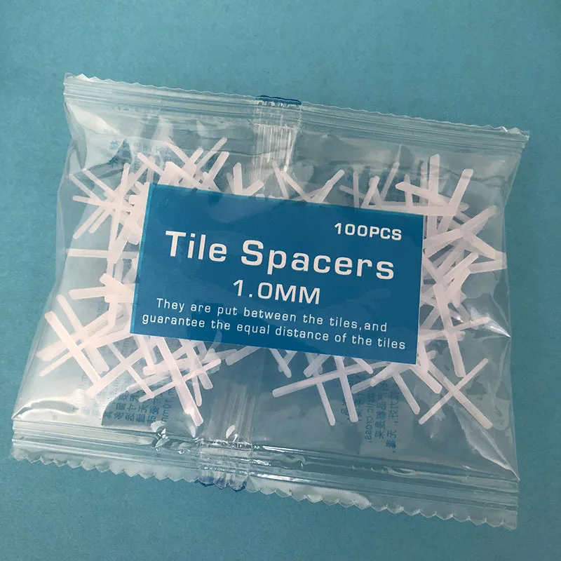 500pcs-Tile-Spacer-Cross-Plastic-1-0mm-Tiling-Ceramic-Tilers-Plumbers-White-Cross-Clips-Tile-Leveling (4)