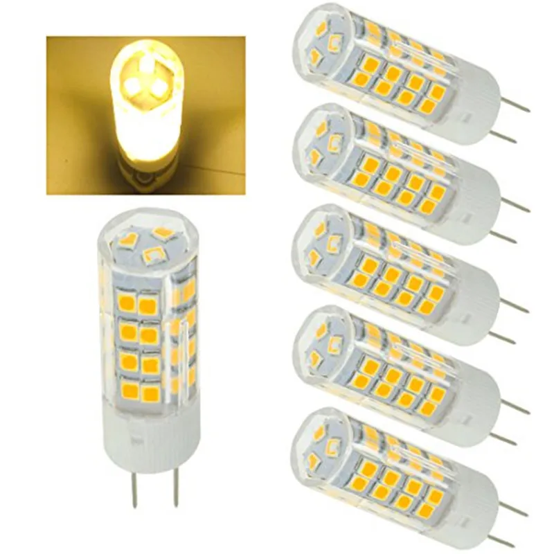 10 шт./лот светодиодная лампа G8 4 Вт 2835SMD 6000 К Двухштырьковые ксеноновые