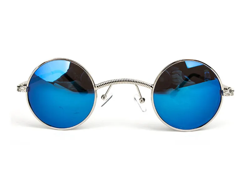 Men vintage steampunk sunglasses (4)