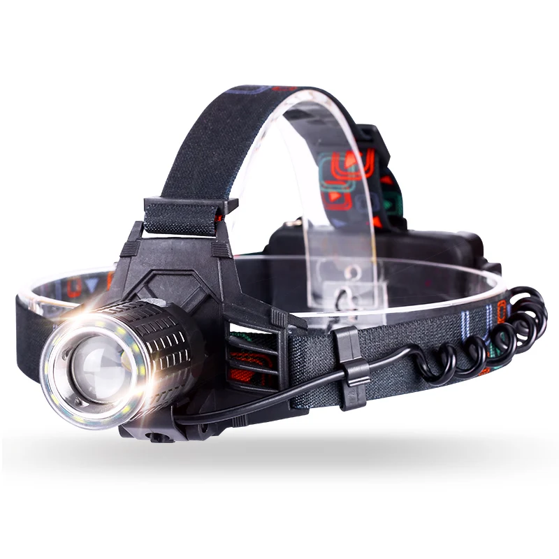 

YAGE YG-608C HeadLamp USB LED Head lamp Forehead Flashlight Head Light Led Lintern Fishing Lanterna Six Mode 18650 Battery no in