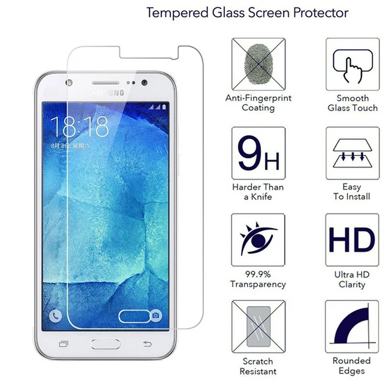 

Tempered Glass for Samsung Galaxy J5 2016 J510F J510FN J510H/DS Case Premium Screen Protector Capa on J5 J500F J500H DUOS Fundas