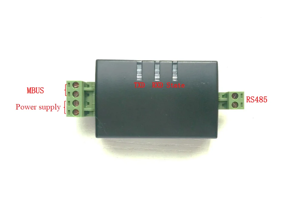 RS485 к MBUS Master конвертер 20 рабов, или RS-485 к M-Bus Slave, прозрачный модуль передачи - Цвет: Master isolated