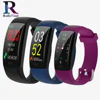 RollsTimi F64C Swim Fitness Tracker ความดันโลหิต Heart Rate Monitor นาฬิกาข้อมือสมาร์ทสร้อยข้อมือกีฬา IP67 สายรัดข้อมือกันน้ำ