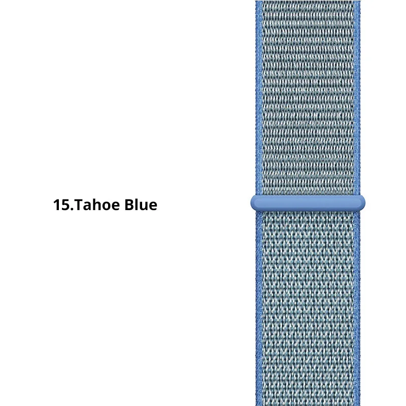 22 мм 20 мм Универсальный Дышащий нейлоновый ремешок для часов samsung gear S3 S2 классический спортивный сменный ремешок для часов регулируемое закрытие - Цвет ремешка: LIGHT BLUE