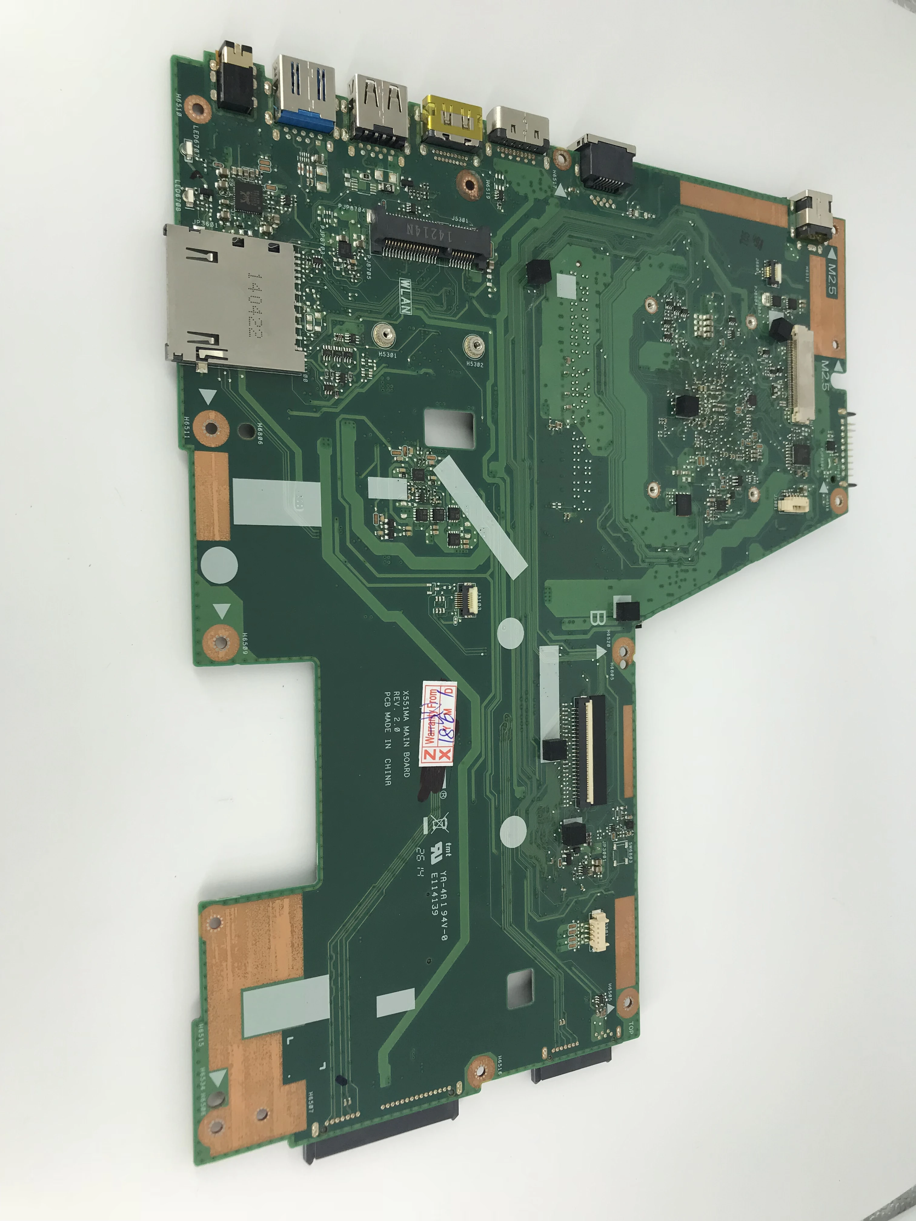 Greatest  X551CA Laptop motherboard for ASUS X551CA X551CAP X551C X551 F551C F551CA Test original mainboard I