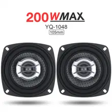 2pcs 4 Inch 2 Way 200W Car Speaker Automobile Car HiFi Audio Full Range Frequency Coaxial Speaker High Pitch Loudspeaker 2pcs 4 6 inch 2 way 150w car coaxial speaker automobile auto hifi audio full range frequency loud speaker high pitch loudspeaker