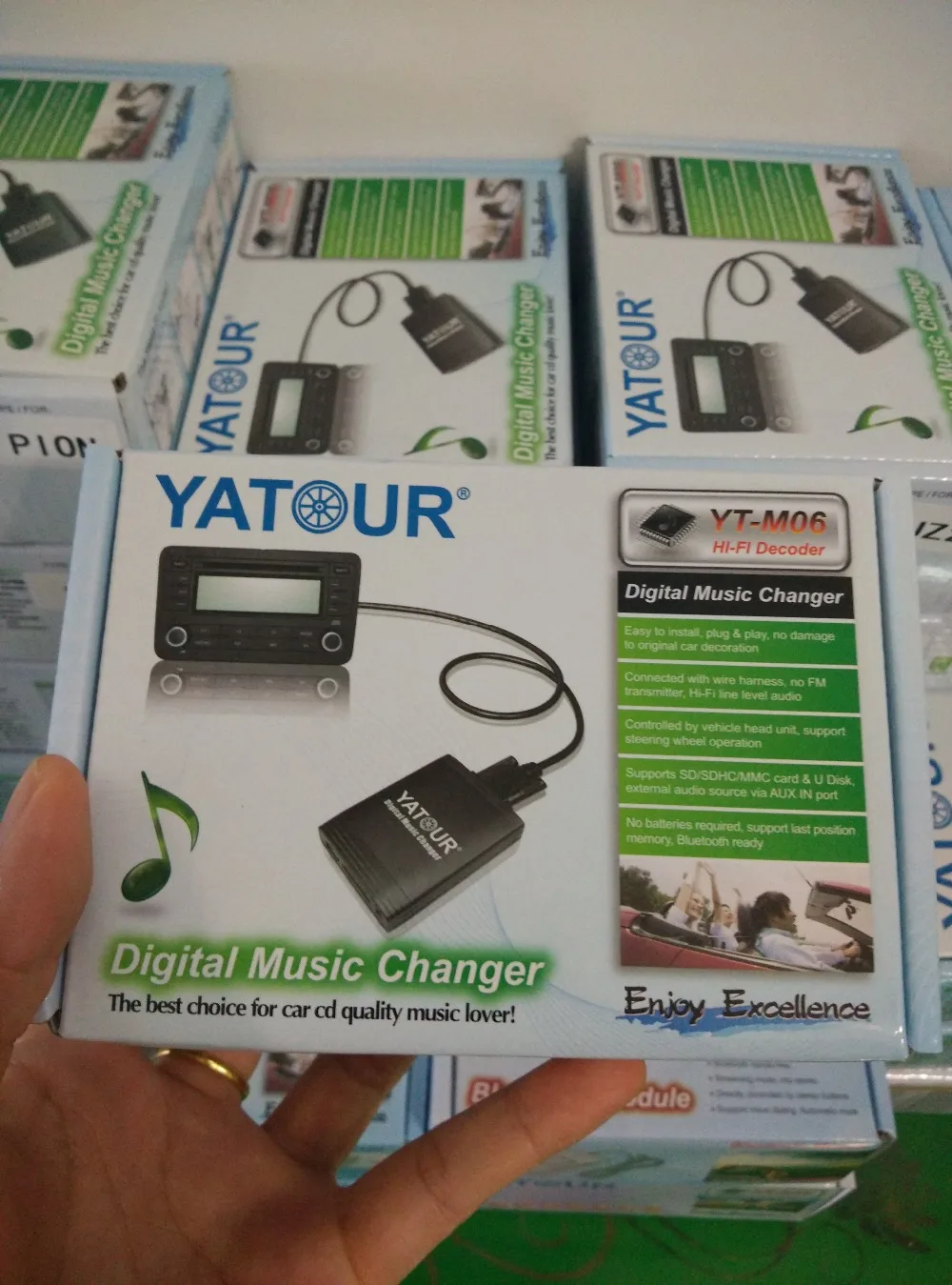 Yatour Digital Music Changer YT-M06>>interfaccia/lettore Audio Per Auto