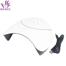 Новое поступление светодиодный светильник для ногтей гель для отверждения сухие ногти для маникюрного салона инструменты для нейл-арта USB зарядка 60s 90s 120s таймеры